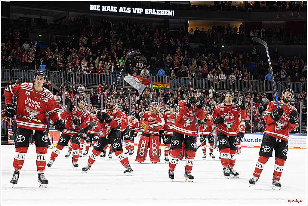 PENNY DEL;  Koelner Haie - Iserlohn Roosters; Koeln, 24.01.2023